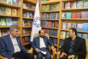 بازدید معاون پژوهشی «سمت» از غرفه دانشگاه ادیان و مذاهب در سی‌وششمین نمایشگاه بین‌المللی کتاب تهران